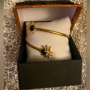 Bella and Jack Spider Bangle Bracelet